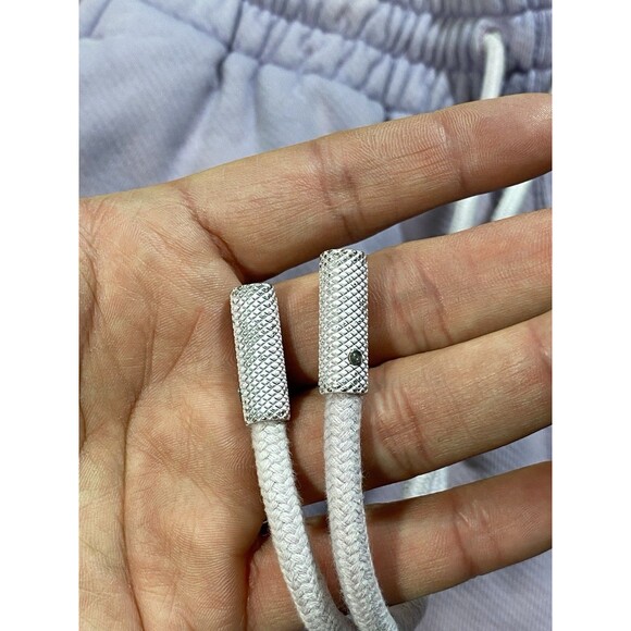 *AUTHENTIC* Off-White Womens Laundry Cargo Sweat Pant in Lilac Pockets Oversized - Picture 4 of 13